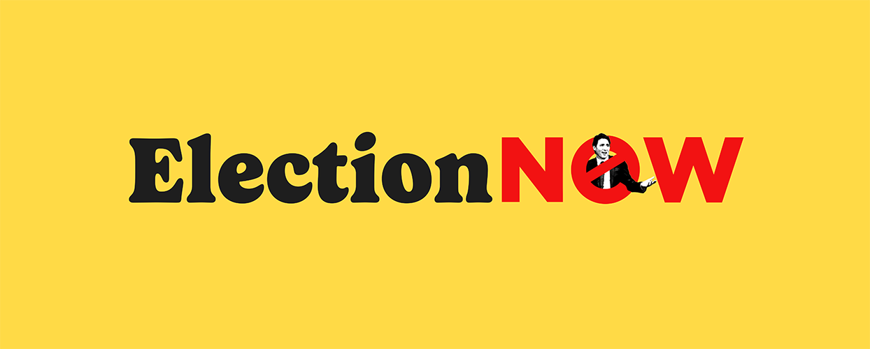 Call an election now!